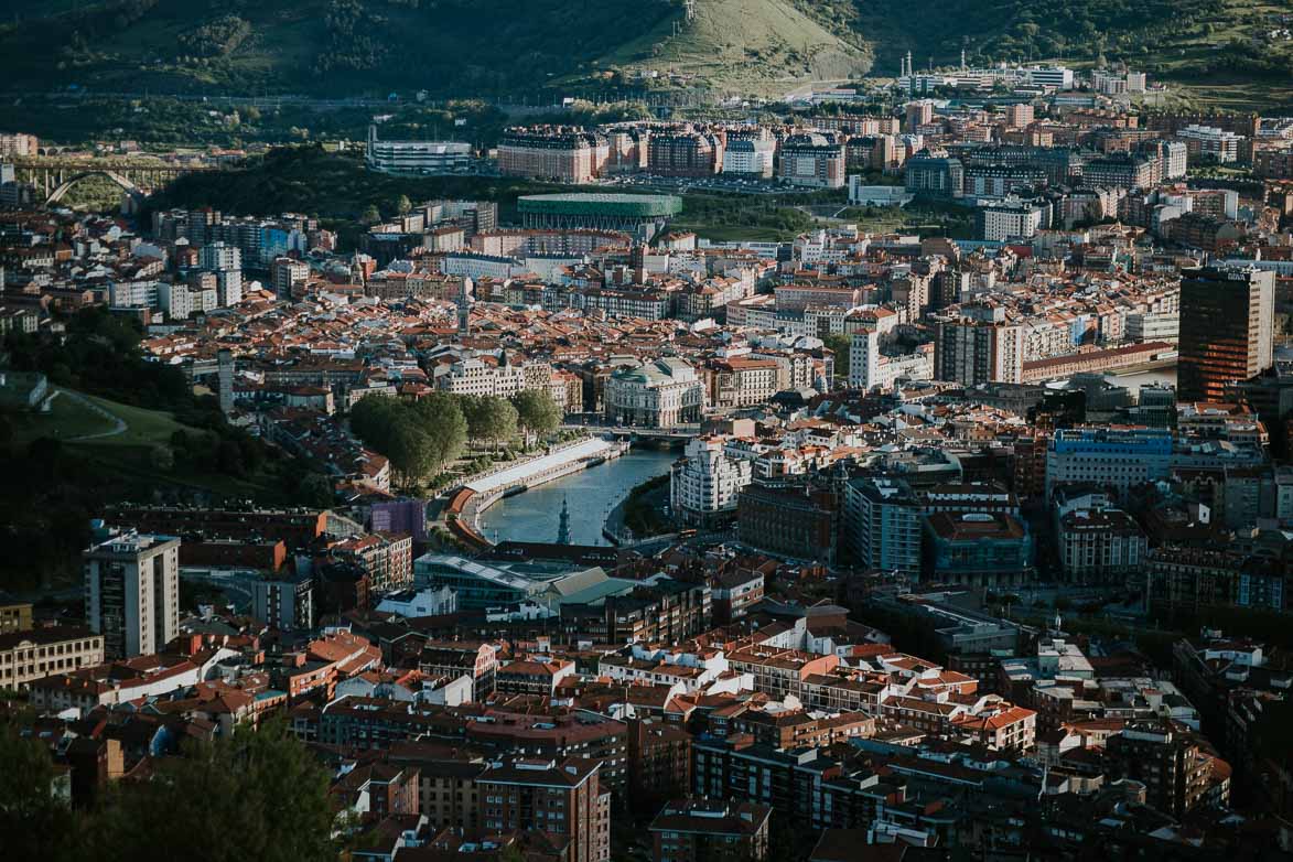 Skyline Bilbao fotógrafos boda bilbao