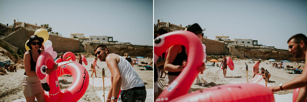 Mariage sur la plage Wedding on the beach Spain