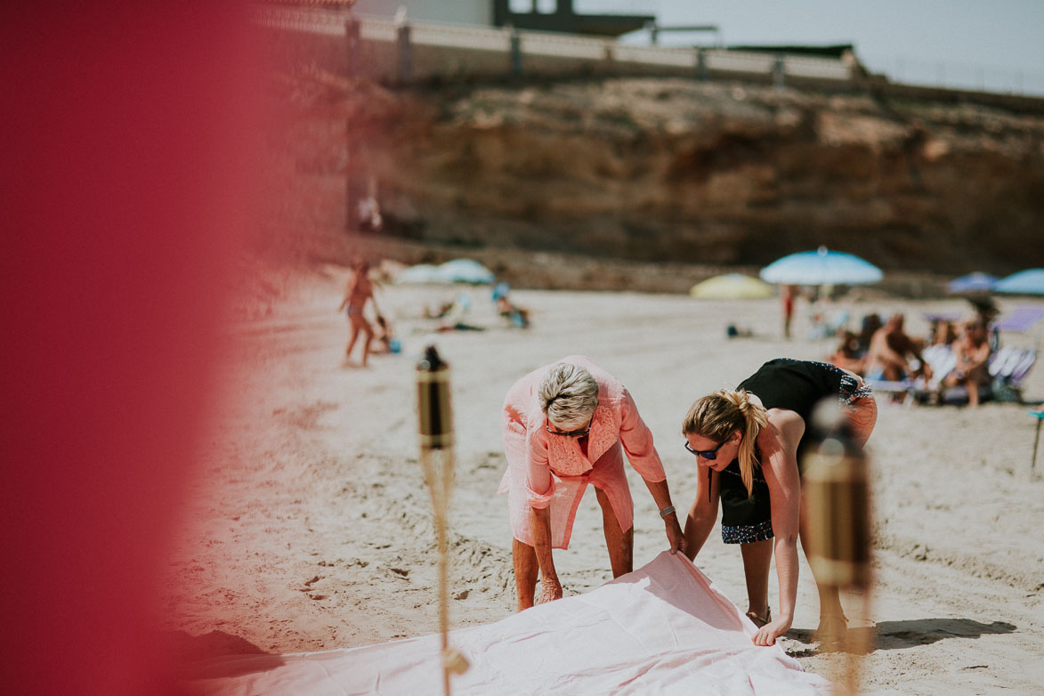 Mariage sur la plage Espagne