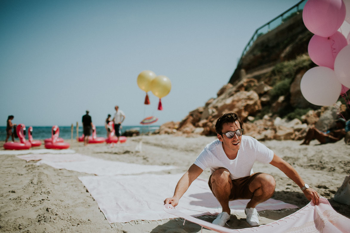 Mariage sur la plage Wedding on the beach Spain