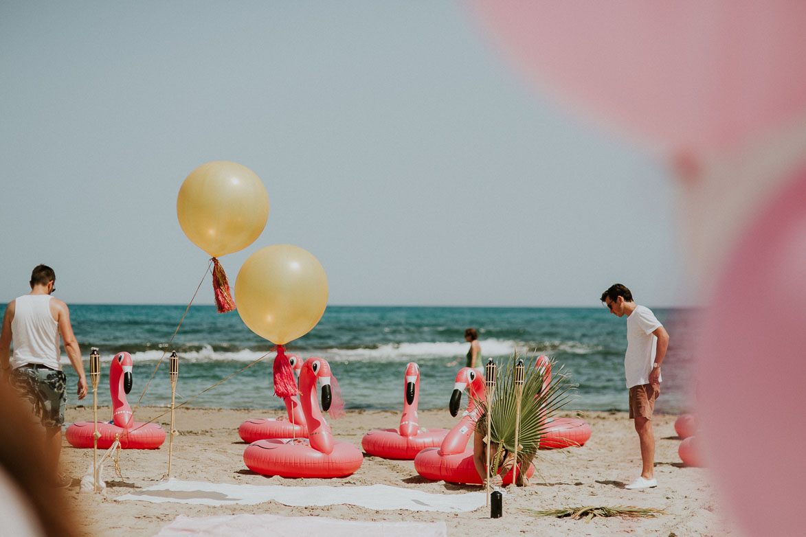 Mariage sur la plage Wedding on the beach Spain