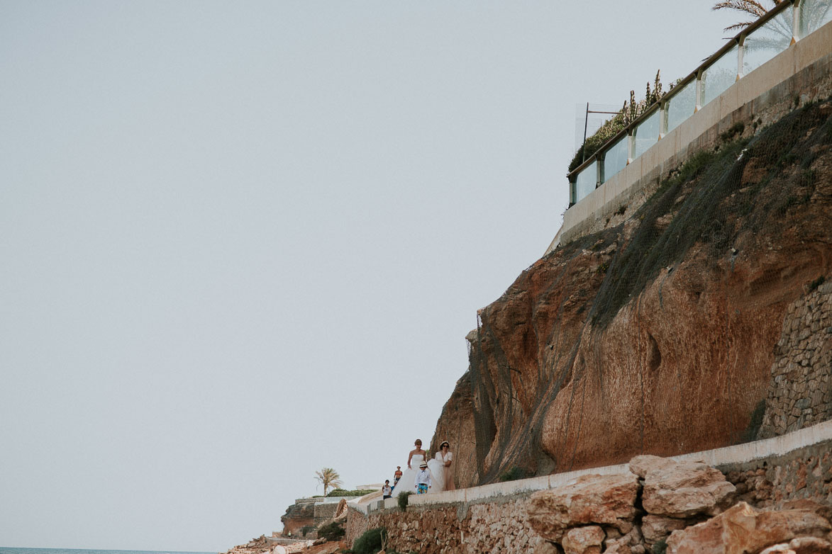 Fotos Fotografos de Boda en la Playa Cabo Roig Torrevieja