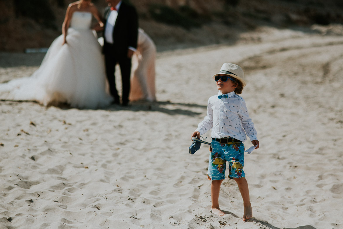 Fotos Fotografos de Boda en la Playa Cabo Roig Torrevieja