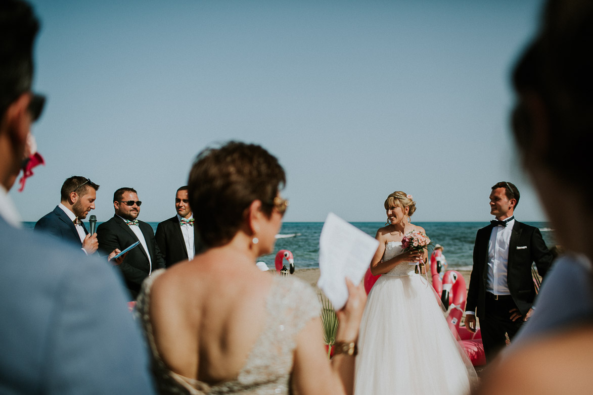 Mariage sur la plage Orihuela Côte Espagne