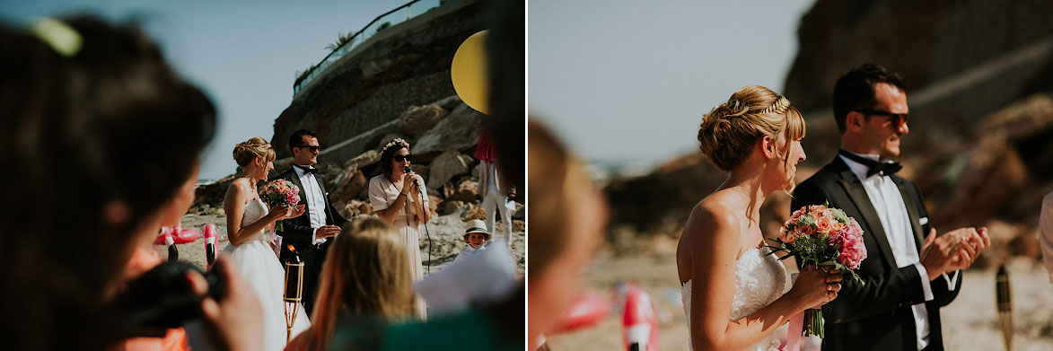 Mariage sur la plage Espagne