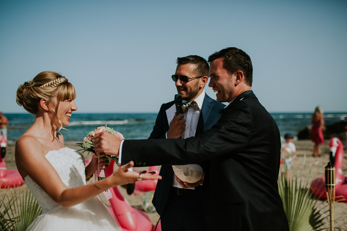 Mariage sur la plage Espagne Wedding on the beach Spain