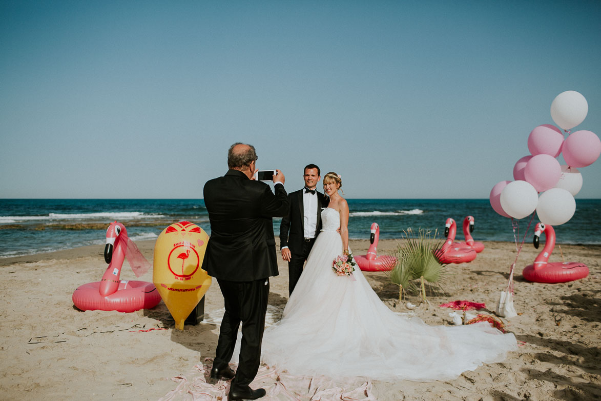 Wedding on the beach in Orihuela Costa
