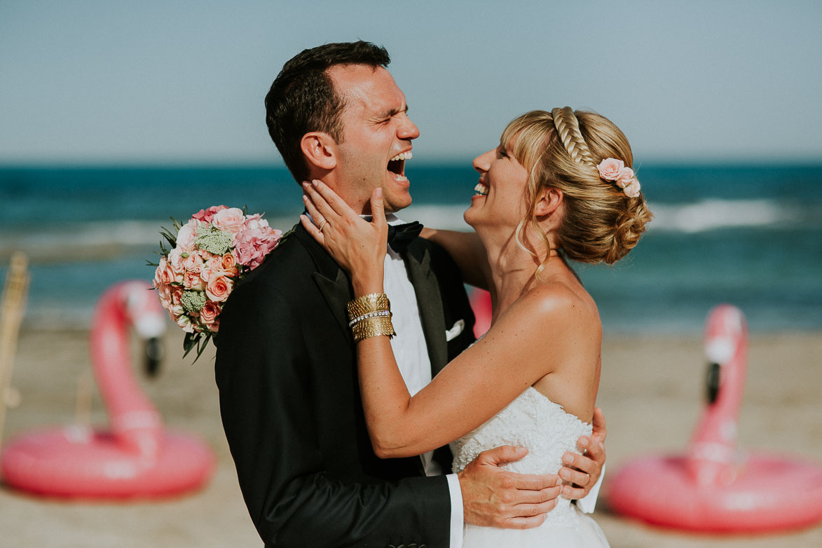Mariage sur la plage Orihuela Côte Espagne
