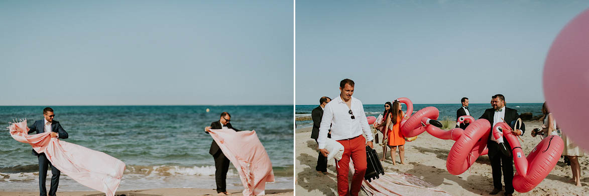 Wedding on the beach in Orihuela Costa