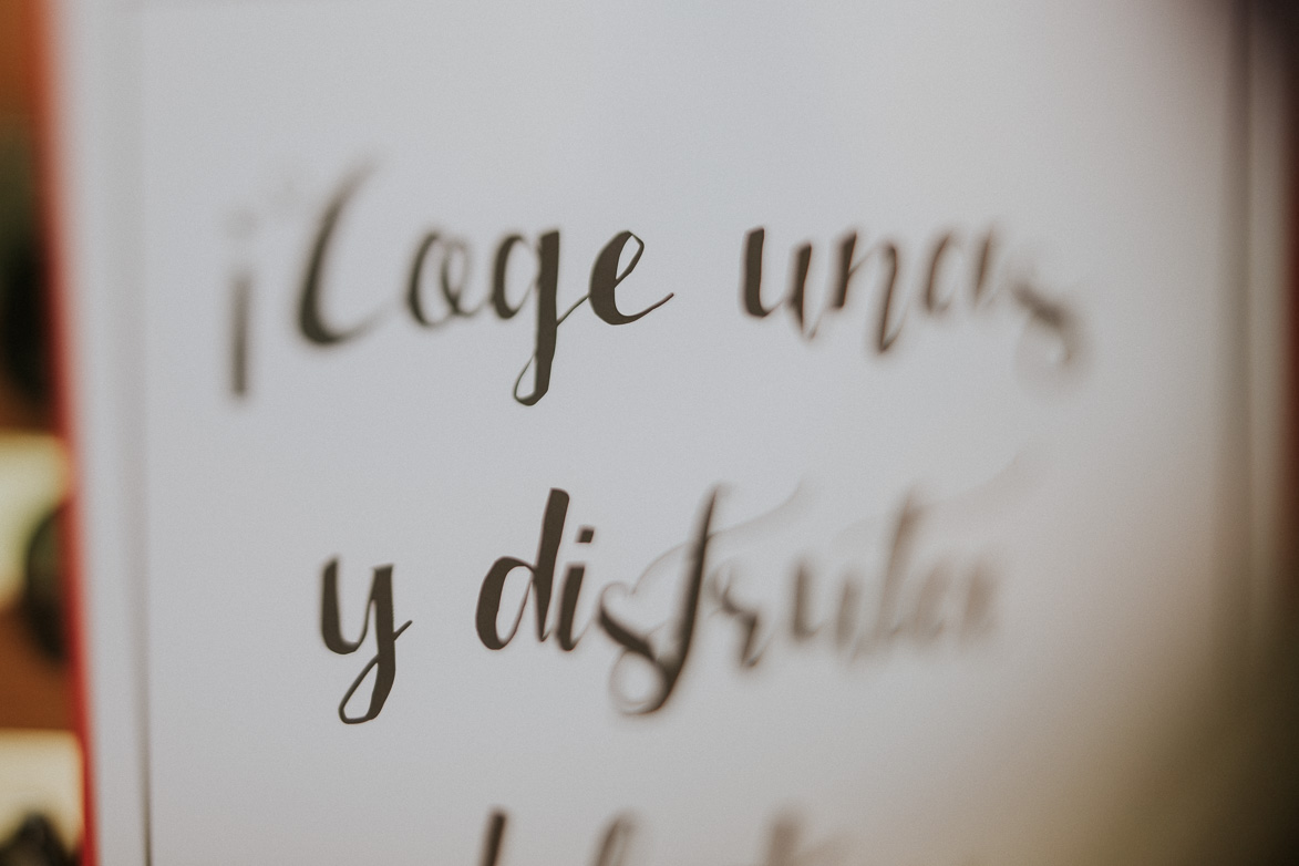 Lettering para bodas