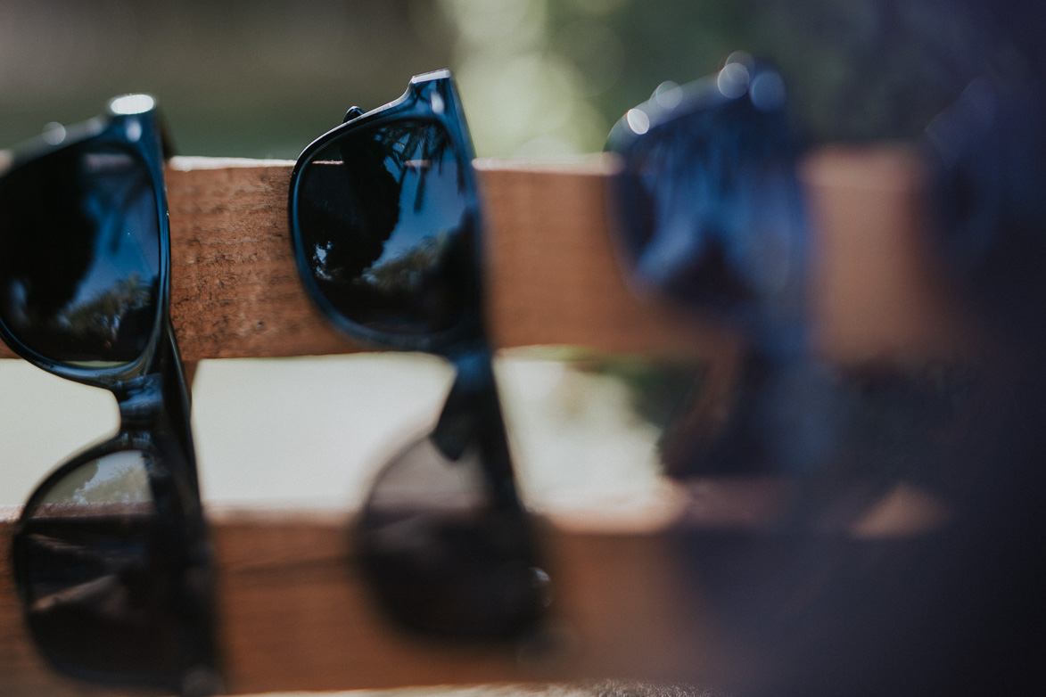 Gafas de sol Negras para Bodas