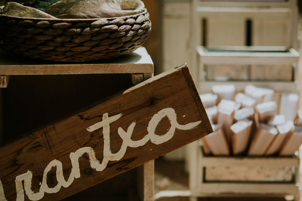 Rincones para Arroz y Abanicos de Boda