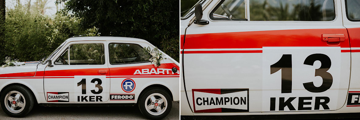 Coches antiguos para bodas