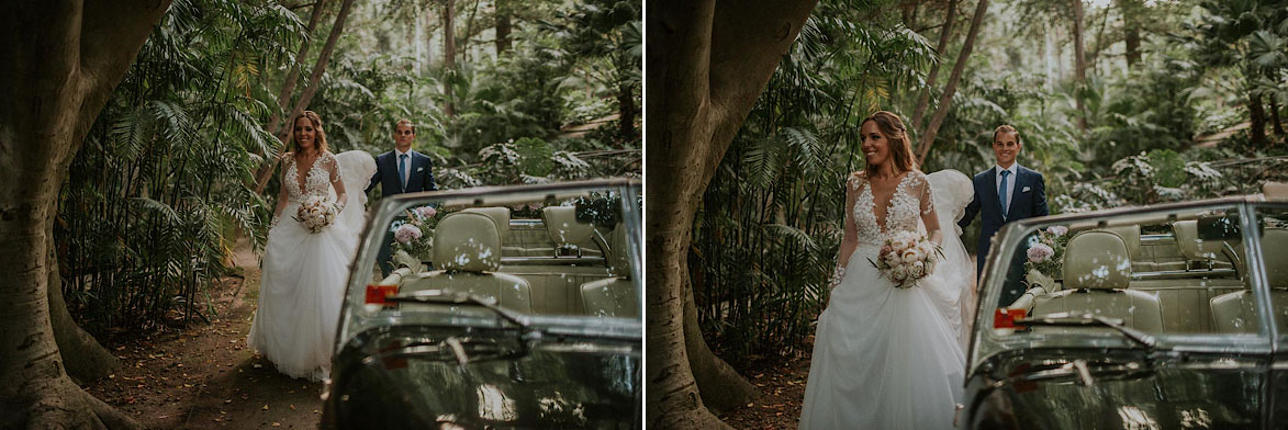 Fotos de Bodas en Jardín Botánico La Concepción Malaga