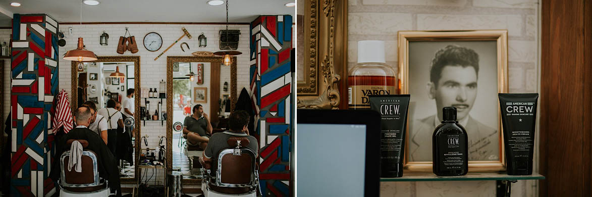 Fotos de Bodas en Barbería Los Honorables Valencia