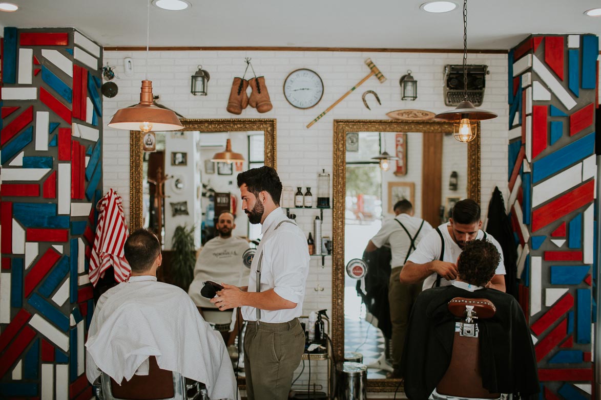 Fotos de Bodas en Barbería Los Honorables Valencia