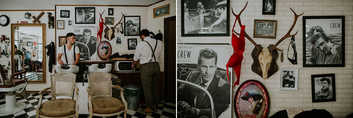 Fotos de Bodas en Barbería Los Honorables Valencia