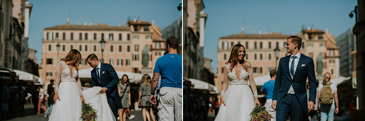 Foto di fotografi e video di matrimoni a Roma Italia