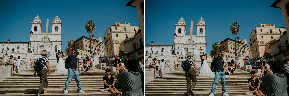 Foto di fotografi e video di matrimoni a Roma Italia