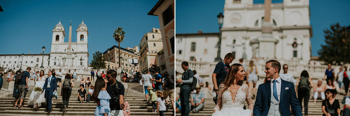 Foto di fotografi e video di matrimoni a Roma Italia