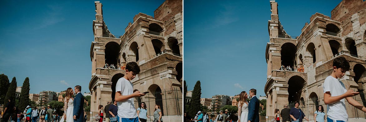 Foto di fotografi e video di matrimoni a Roma Italia