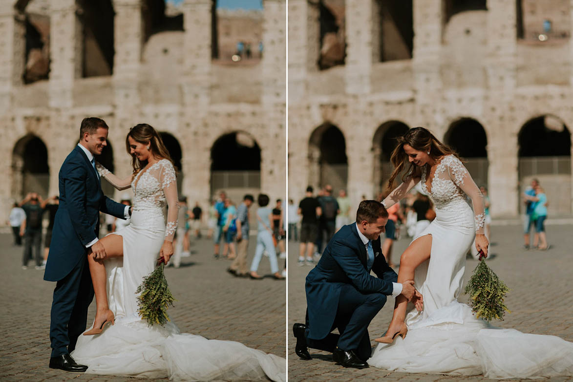 Foto di fotografi e video di matrimoni a Roma Italia