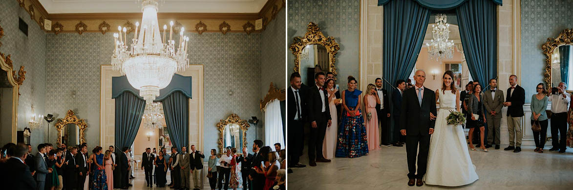 Fotos de Bodas Civiles en Salon Azul Ayuntamiento de Alicante