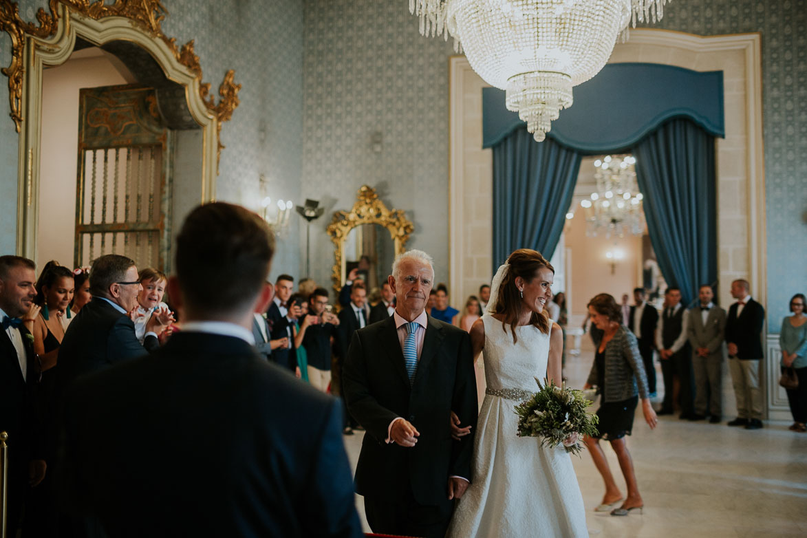 Fotos de Bodas Civiles en Salon Azul Ayuntamiento de Alicante