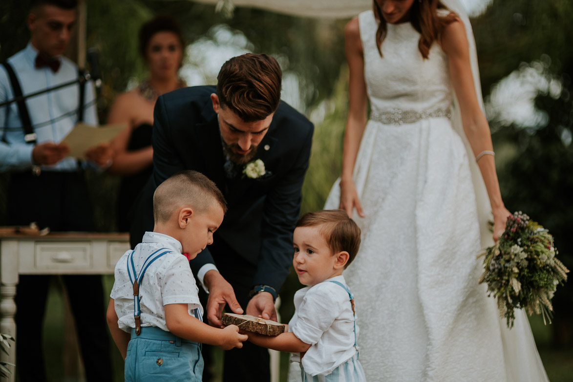 Fotos Momento Anillos en Boda Civil