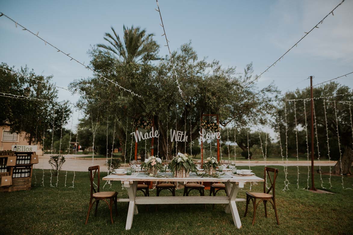 Decoración y Mesa Presidencial Eventos La Magrana