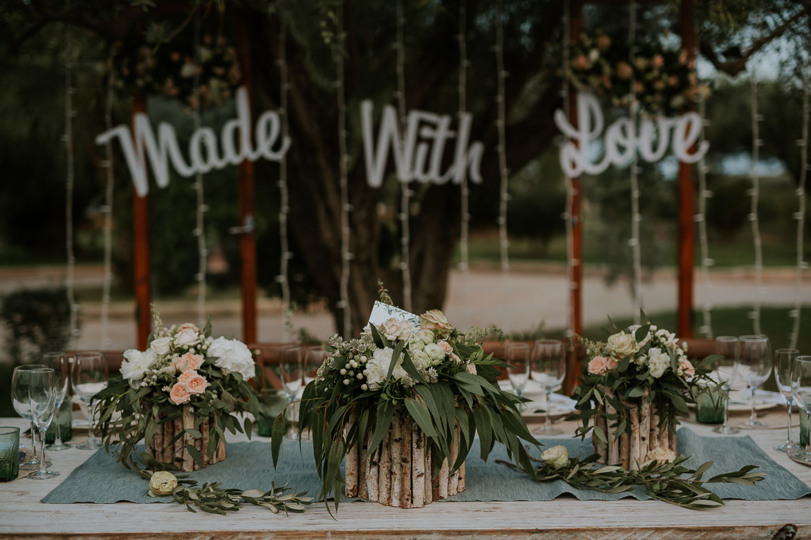 Decoración de Bodas y Mesa Presidencial Eventos La Magrana