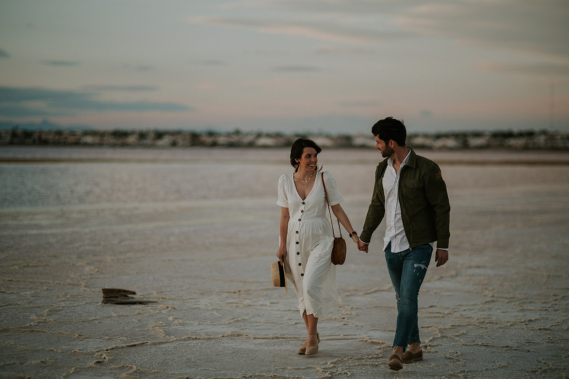 Fotos Fotografos PreBoda Embarazo Playa Guardamar Salinas Torrevieja