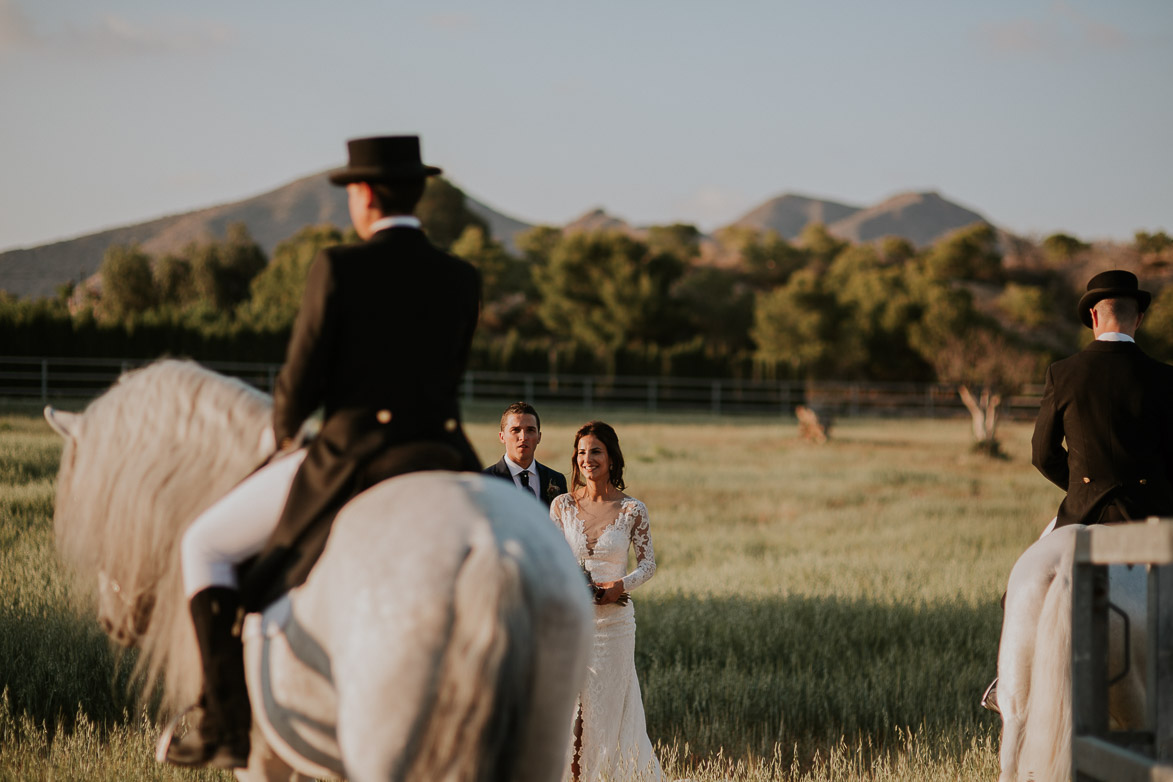 Fotografos de Bodas en Yeguada La Gloria Rebolledo Alicante