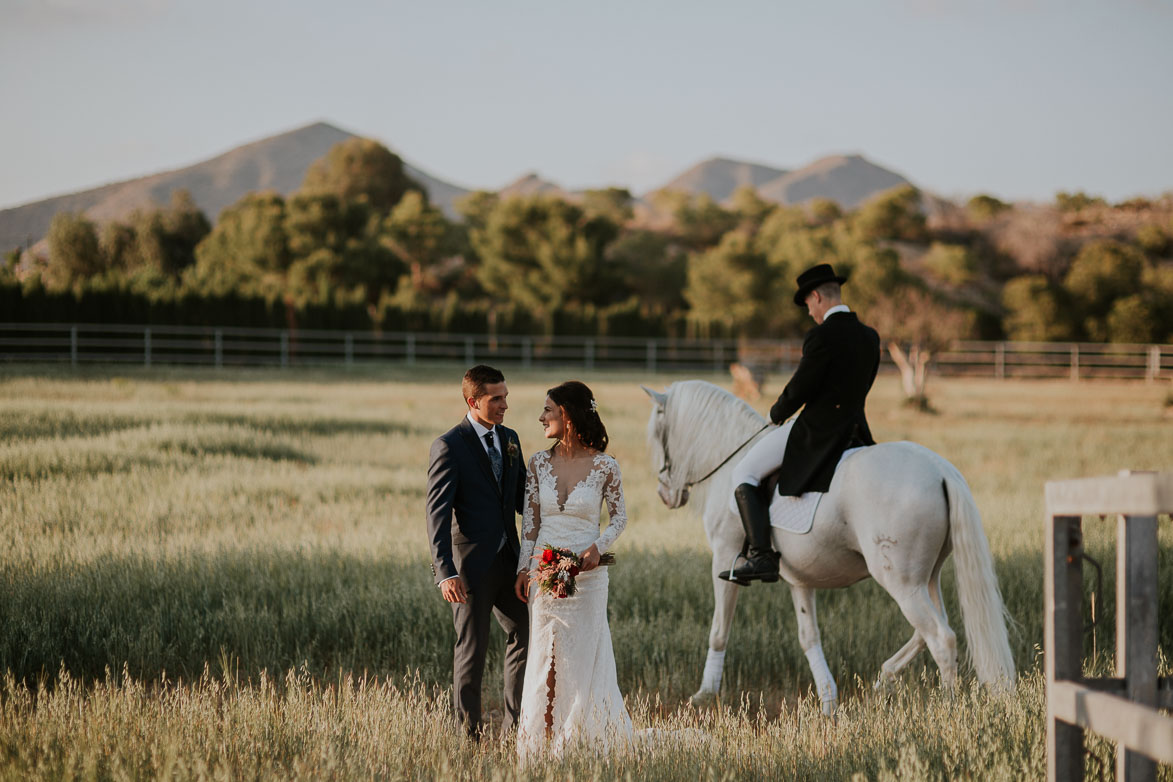 Fotografos de Bodas en Yeguada La Gloria Rebolledo Alicante