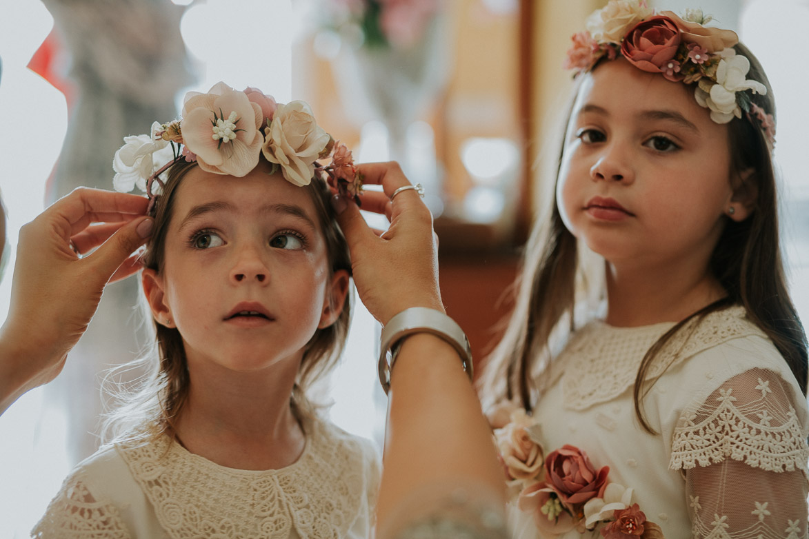 Coronas de Flores para bodas