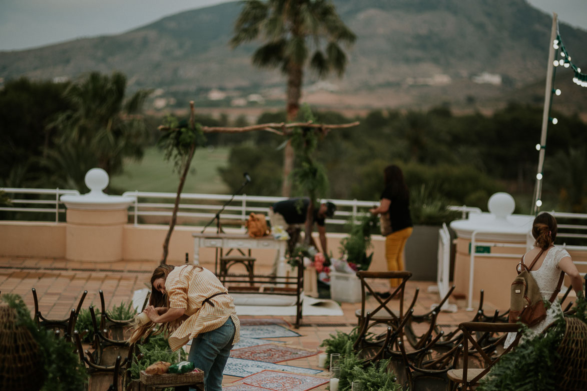 Decoración Bodas Civiles La Manga Club Hotel Principe Felipe