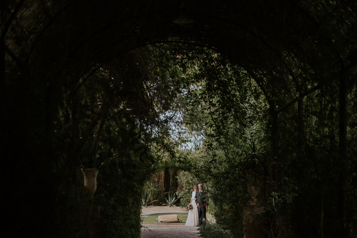 Boda en Pergola de Jardines de Abril Alicante