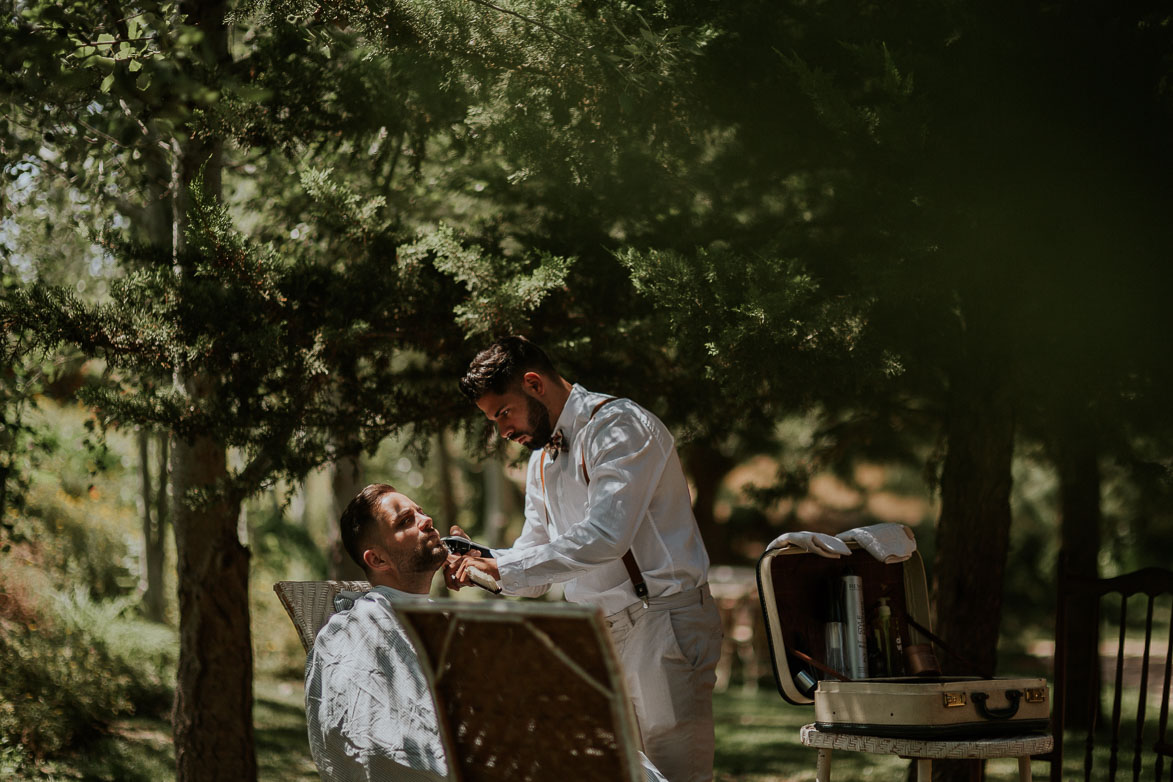 Barberia Los Honorables en Bodas Alicante Wedding Barber