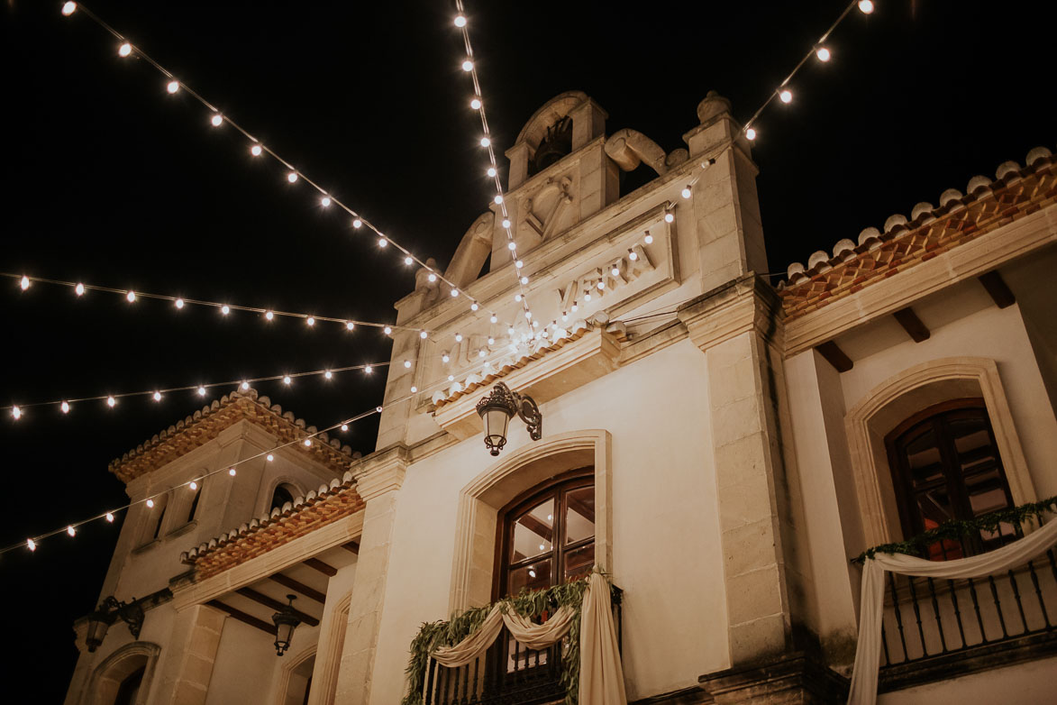 iluminación para Bodas Granja