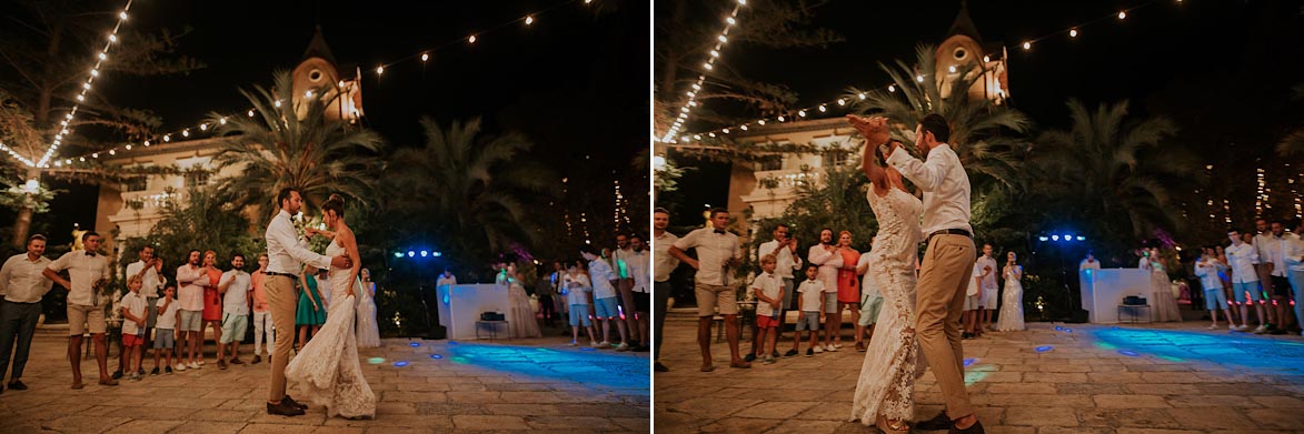 Baile de Novios en Jardines de Abril