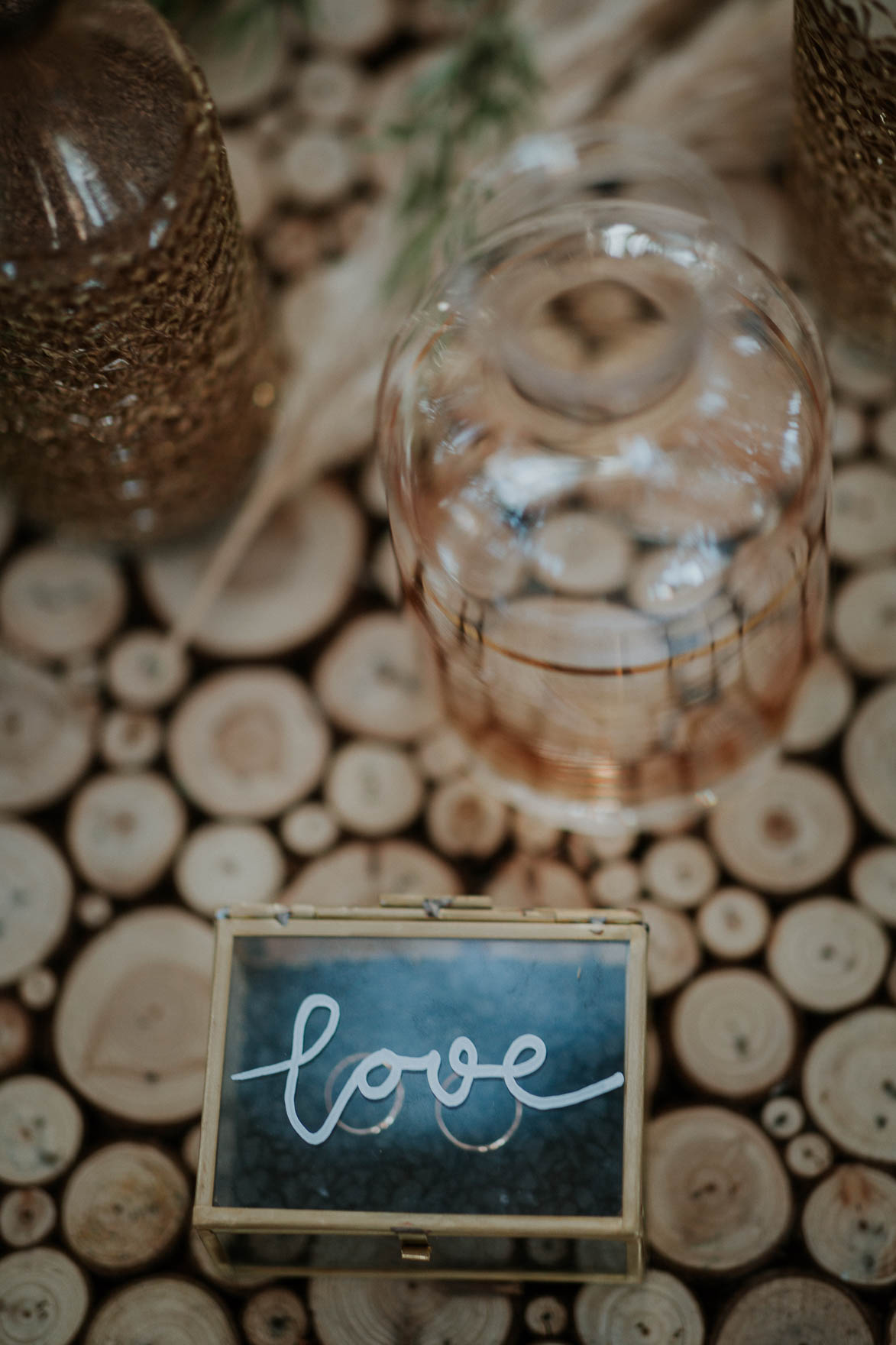 Caja para anillos para bodas