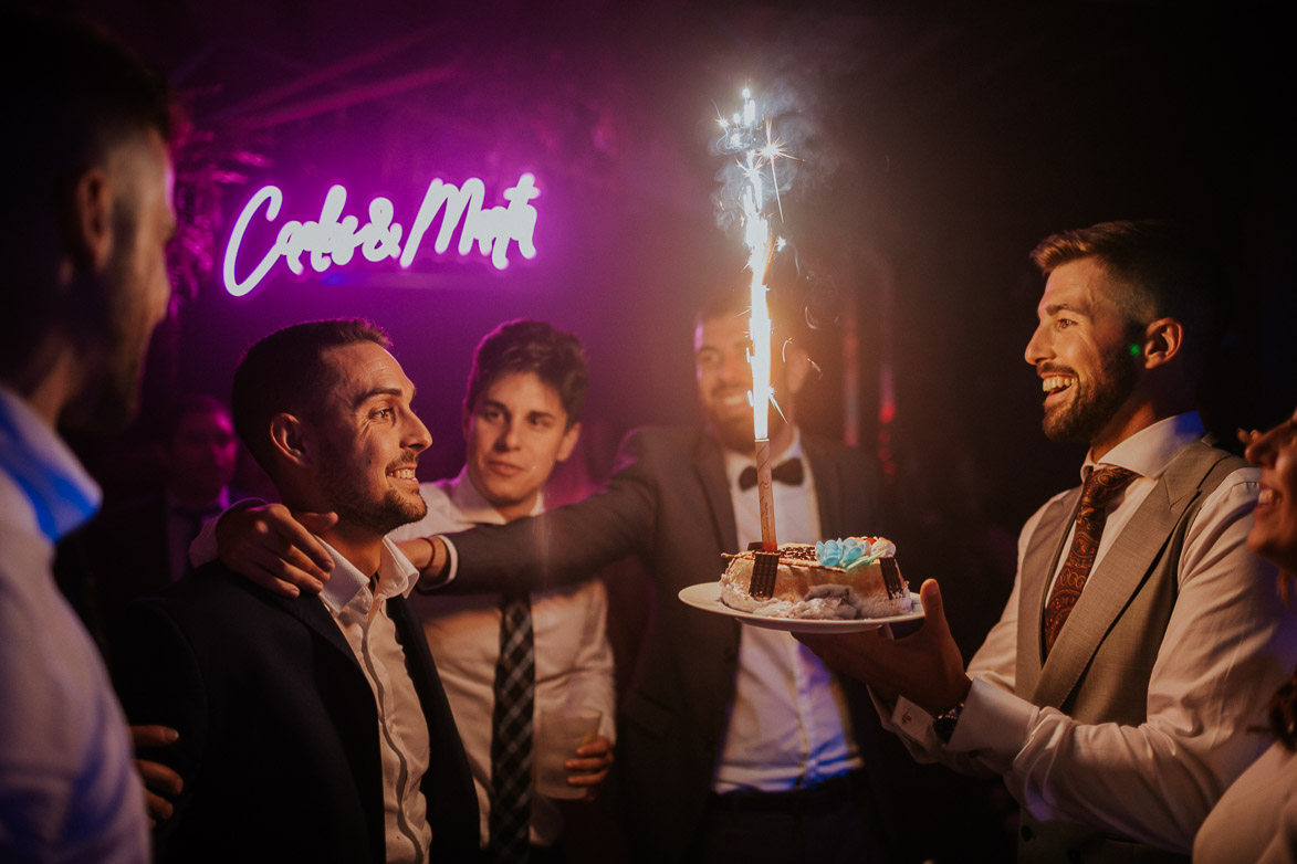 Tarta de Cumpleaños en Bodas