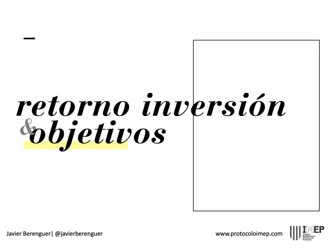 Retorno de inversion y retorno de Objetivos 