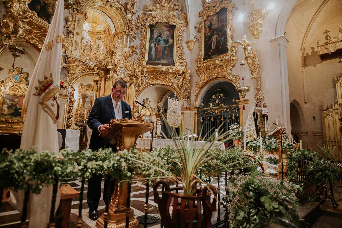 Fotos de Boda en Basílica de Santa Maria Alicante