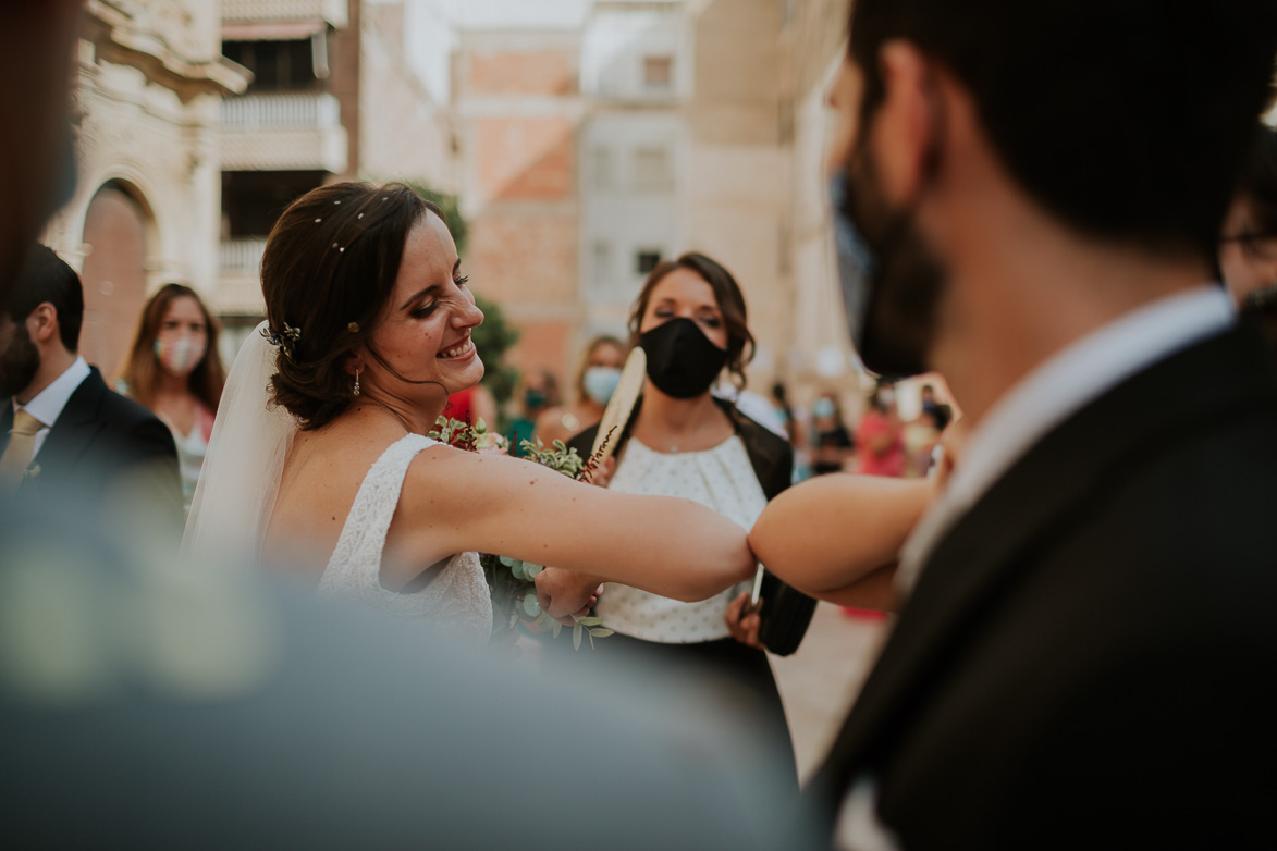 Saludos Protocolo en Bodas Covid