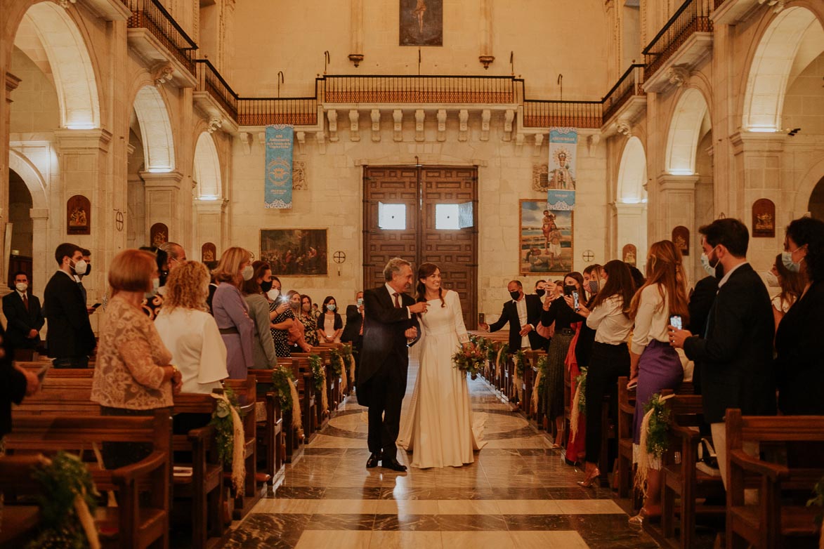 Fotos de Boda en Basilica de Santa Maria Elche