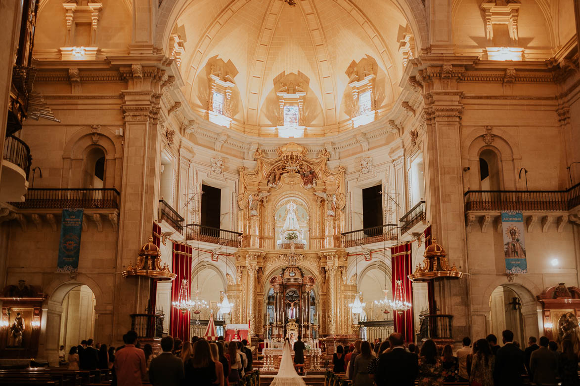 Fotos de Boda en Basilica de Santa Maria Elche