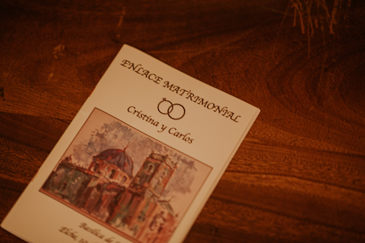 Libreto Boda enlace novios