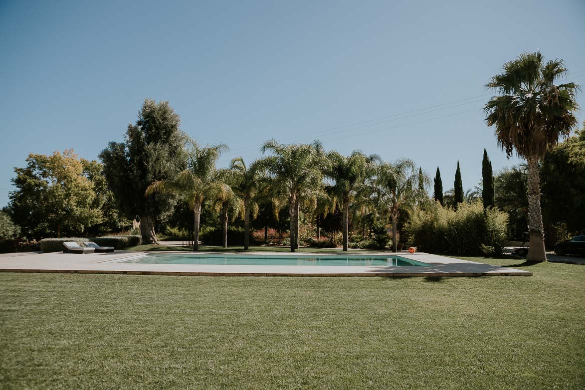 Piscina Finca Jardines de Gaeleo Aspe Alicante Bodas