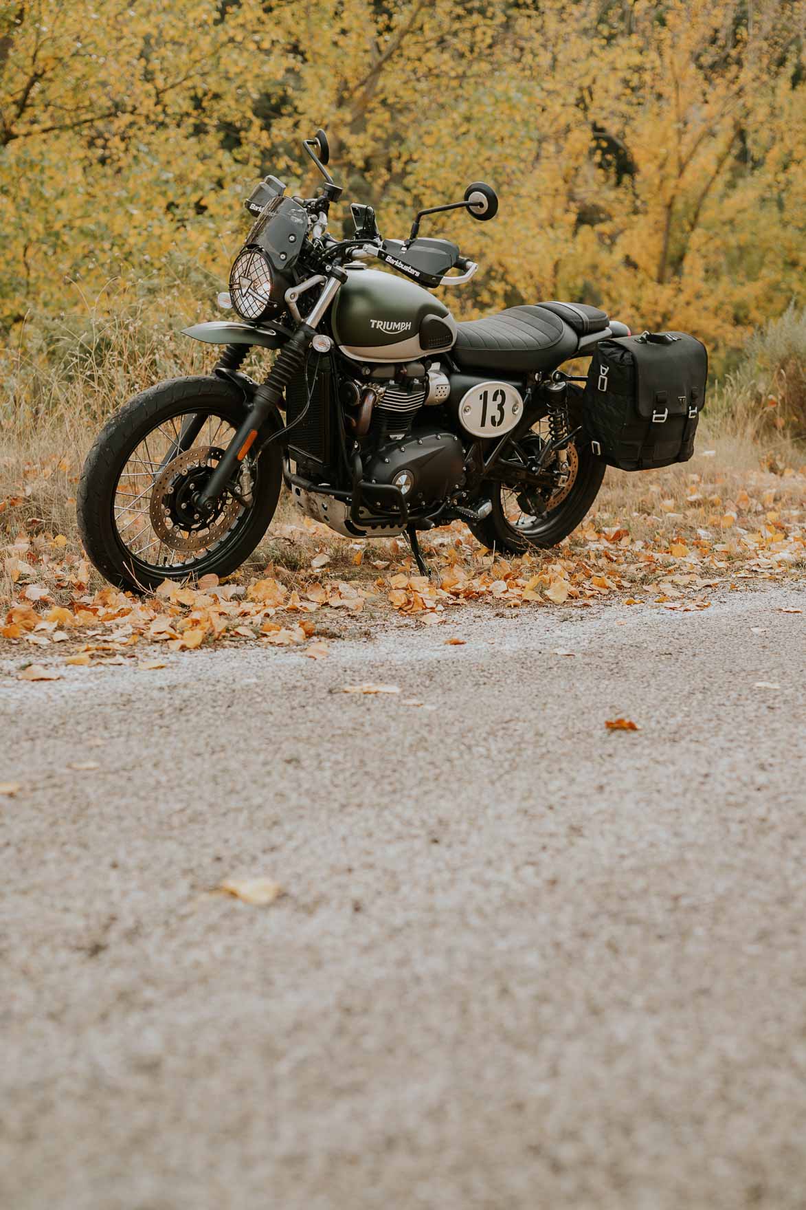 Triumph Street Scrambler Barkbusters